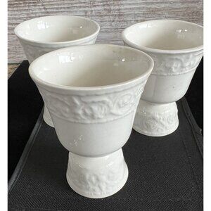 Crown Devon Egg Cups Lot Of 3 Vintage